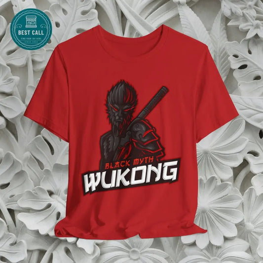 LVSANW Black Myth Wukong T-shirt, Chinese Mithology, chinese novel, journey to the west