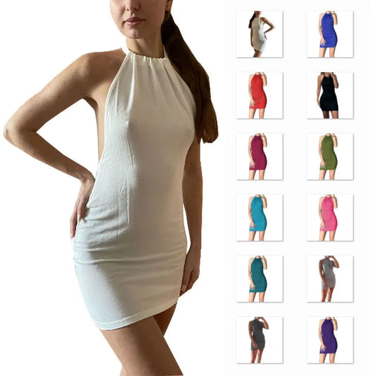 LVSANW Cross border 2024 Amazon Wish popular European and American camisole backless women's dress hopee AliExpress