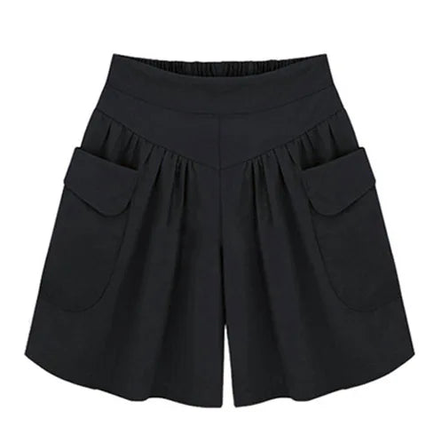 LVSANW European American New Fashion Summer Womens Casual Shorts Comfortable Breathable Shorts