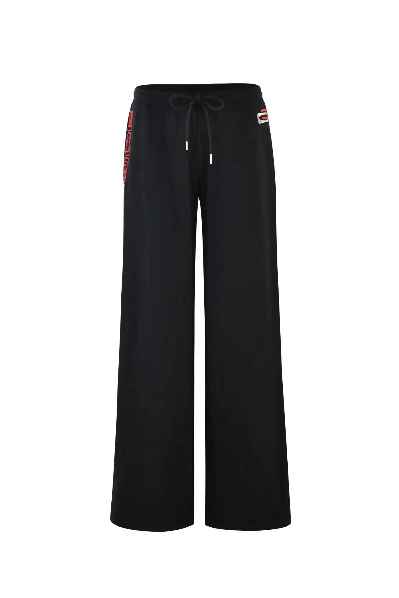 LVSANW Iamgia black and red strapless top straight leg pants Retro Spice tracksuit