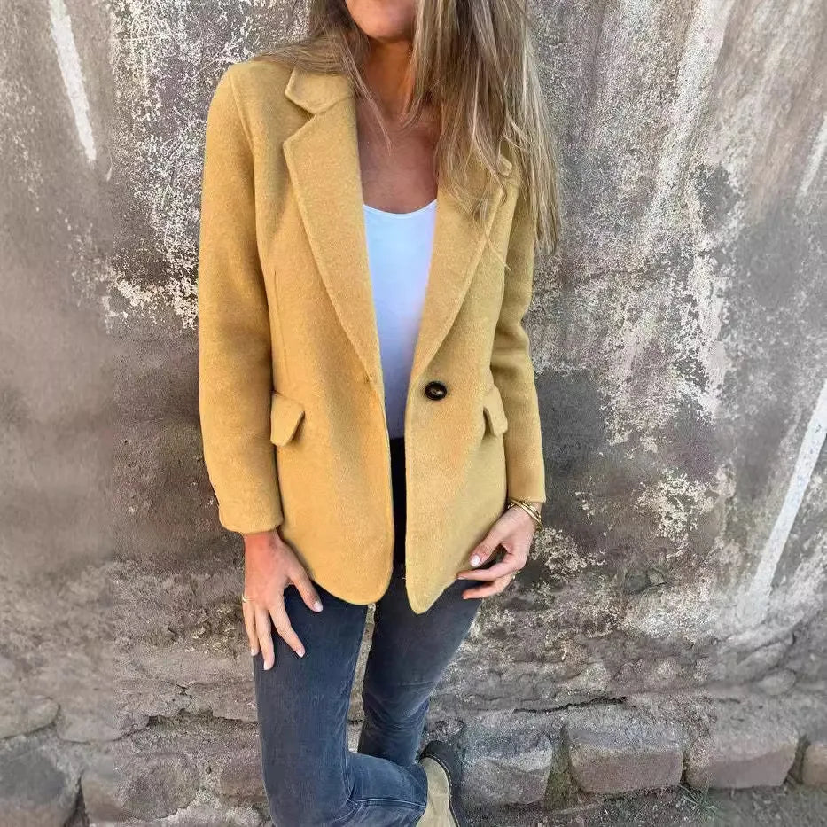 LVSANW Large Size Outerwear 2024 Autumn and Winter Women's Raincoats 2024 Women's Casual Trench Coat Youthful Woman Clothes Blazer Eam