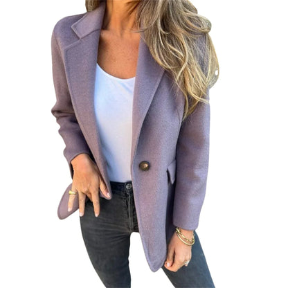 LVSANW Large Size Outerwear 2024 Autumn and Winter Women's Raincoats 2024 Women's Casual Trench Coat Youthful Woman Clothes Blazer Eam