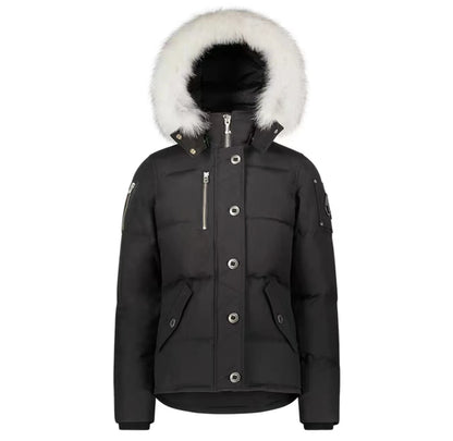 LVSANW Real Fox Fur Ball Winter Women MS Knukerles Debbie Parka Down Jacket Thicker Outdoor Fashion Coat Thick Windproof Short and Long