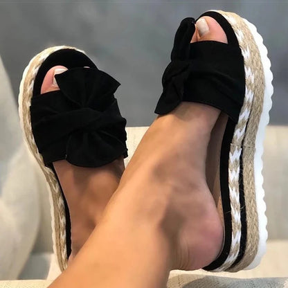 LVSANW Sandals Women Heels Sandals With Wedges Shoes For Women Platform Sandals Summer Slippers Sandalias Mujer Elegant Summer Shoes