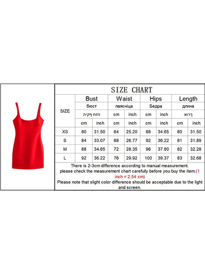 LVSANW TRAF-Women's Sleeveless Mini Dress, Female Bodycon Dresses, Elegant Back Zipper, Monochromatic, Sexy, Summer, 2024