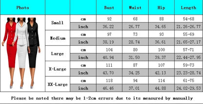 LVSANW Two Piece Skirt Set Women Office Lady New Arrival 2024 Midi Skirt Suit Workwear Single Breasted Top Blazer 2 PCS Set Suit