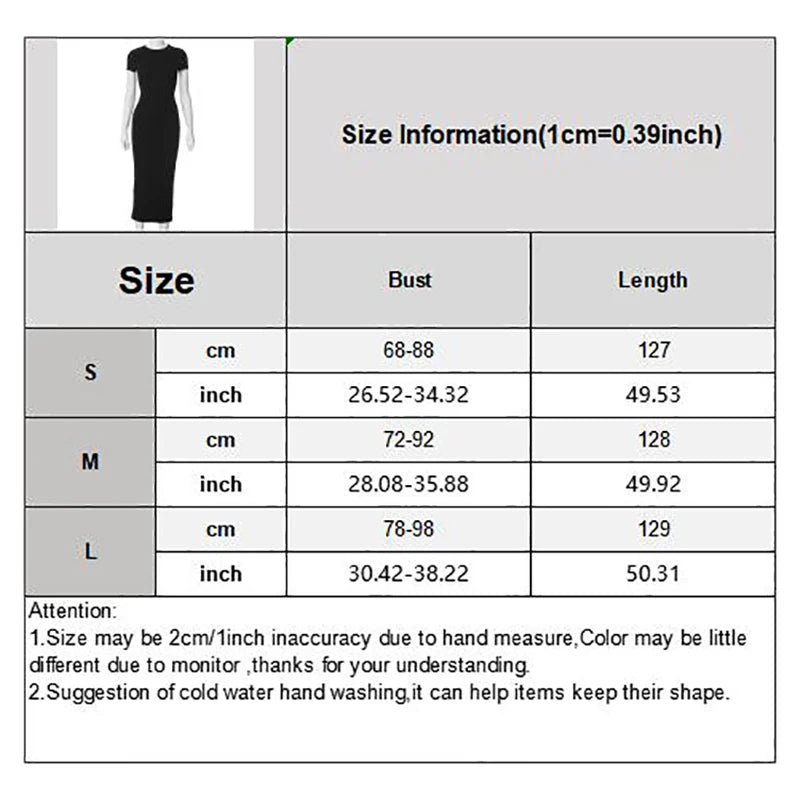 LVSANW Womens Summer Dresses Casual Trendy Short Sleeve Knit Midi Dress Bodycon Ribbed Sweater Long Dresses